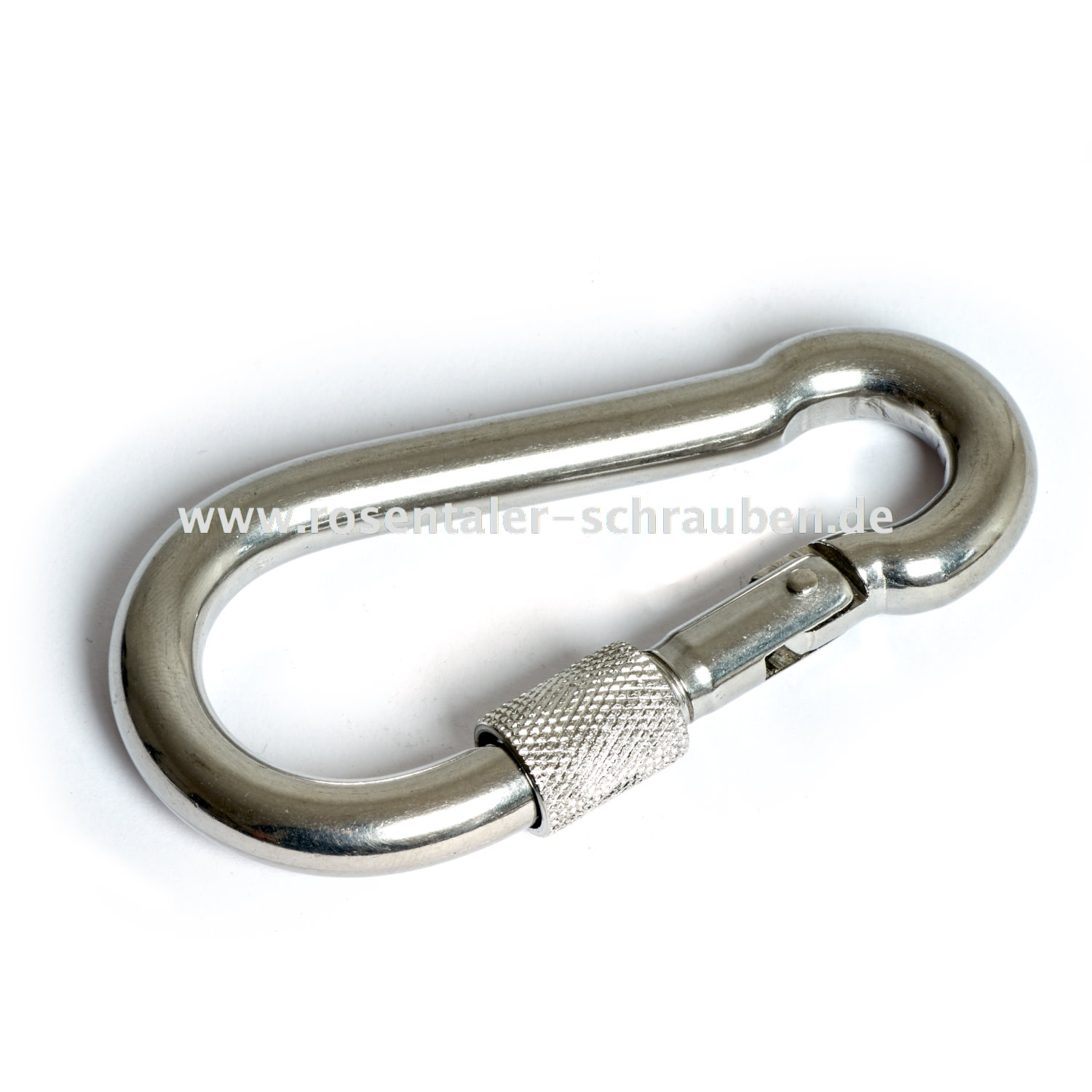 Karabinerhaken mit Mutter (Bergsteiger-Karabiner) A4