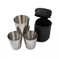 Outdoor - 5-Teiliges Edelstahl-Becher Set